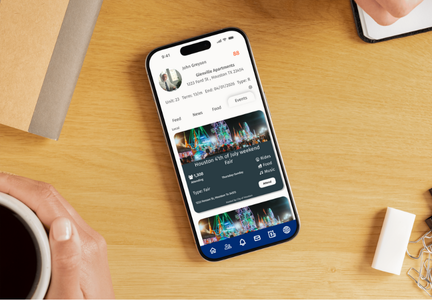 Tenant Management App UI